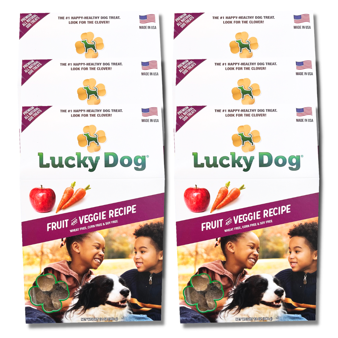 Lucky Dog® Grain-Free Pumpkin & Sweet Potato Dog Treats (6-Pack Bundle)